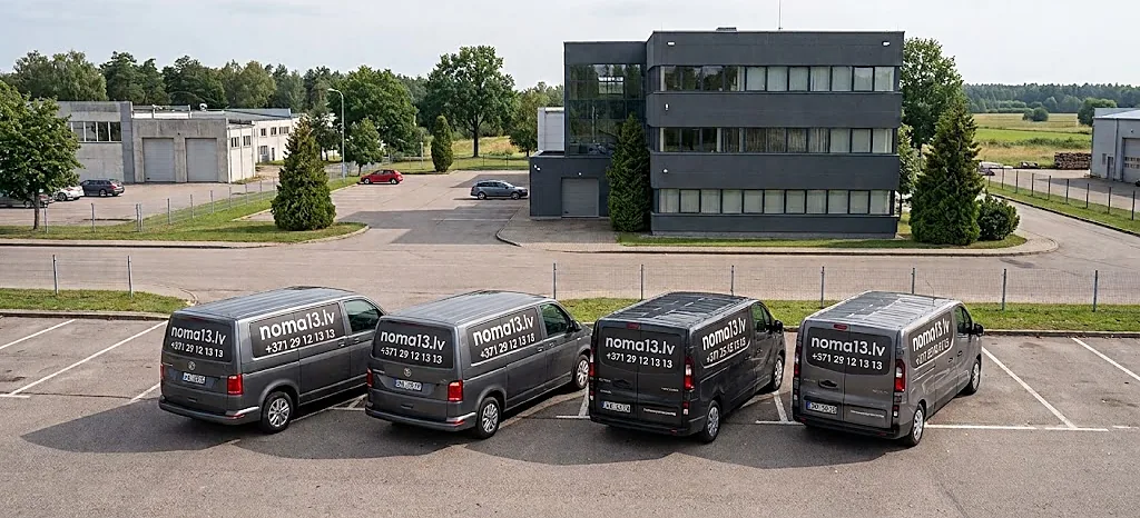 noma13.lv autoparks — mikroautobusu noma Latvijā